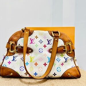 Louis Vuitton Claudia White Multicolor bag